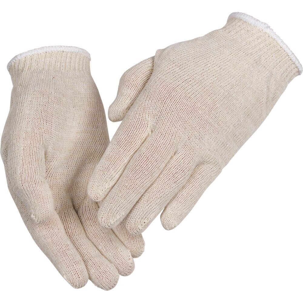 Tekstil handske, 9, hvid, bomuld/polyester, inderhandske - 300 par