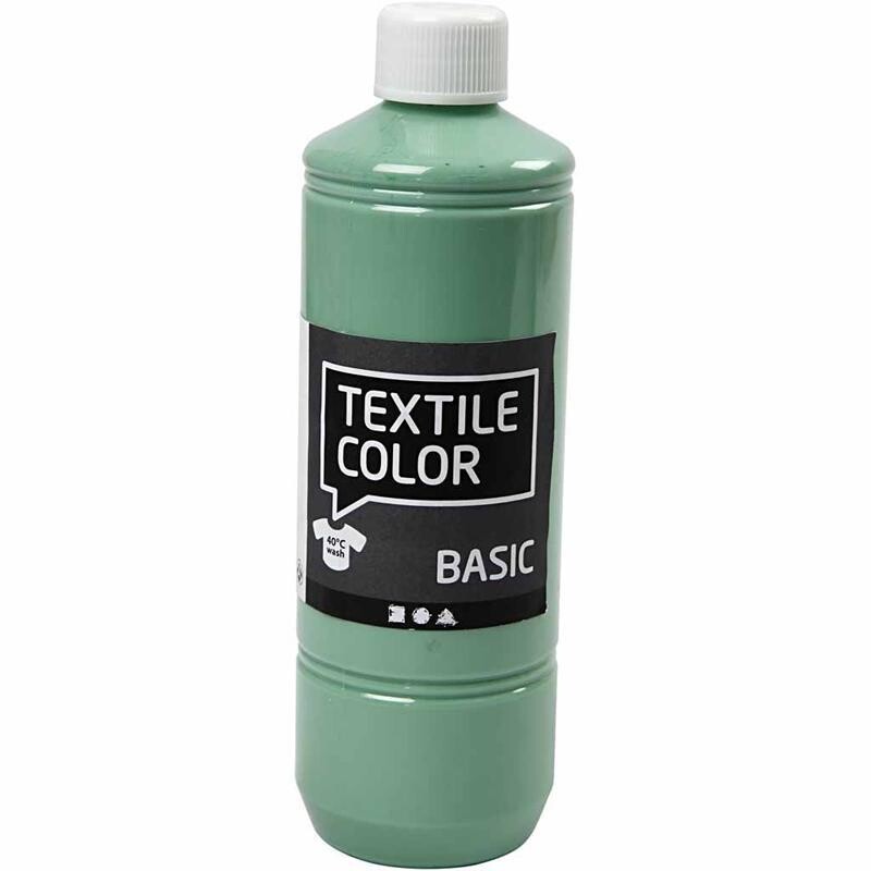 Tekstilfarve - Textile Color søgrøn - 500ml