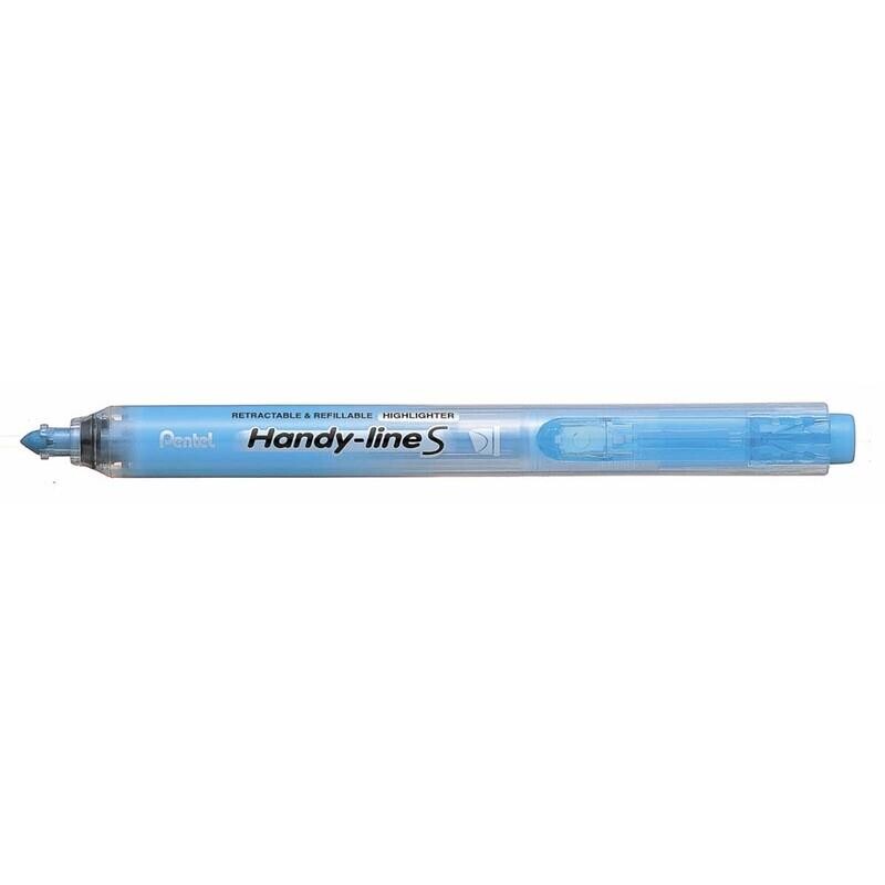 Tekstmarker, Pentel, SXS15-SO Handyline blå - 12 stk