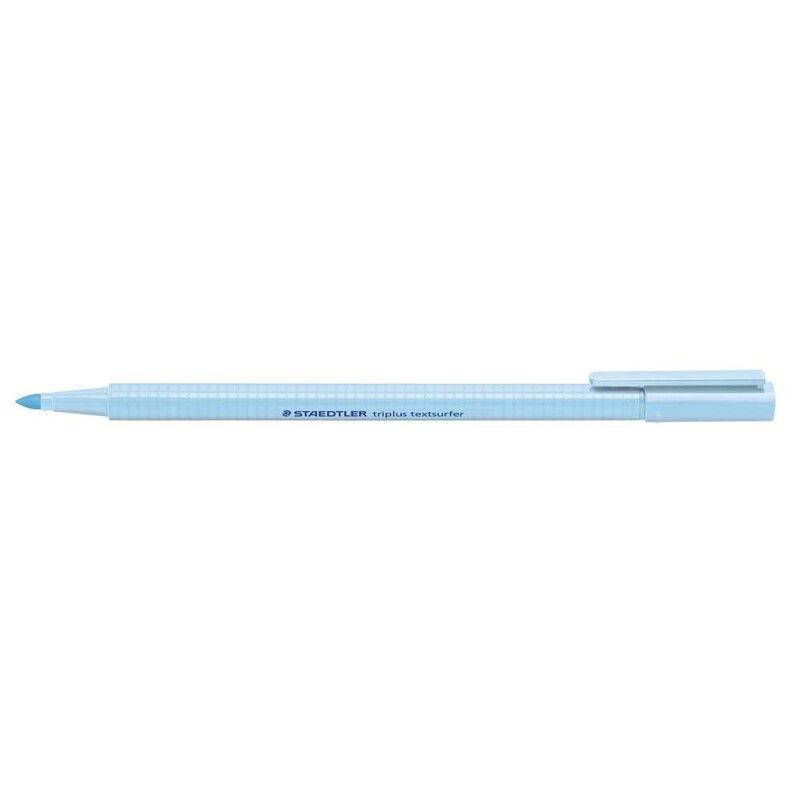 Overstregningspen - Tekstmarker - Staedtler - 362 Triplus - 1-4mm - Azurblå - 10 stk