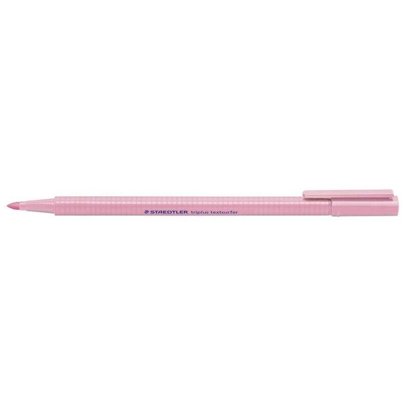 Overstregningspen - Tekstmarker - Staedtler - 362 Triplus - 1-4mm - Lys Pink - 10 stk