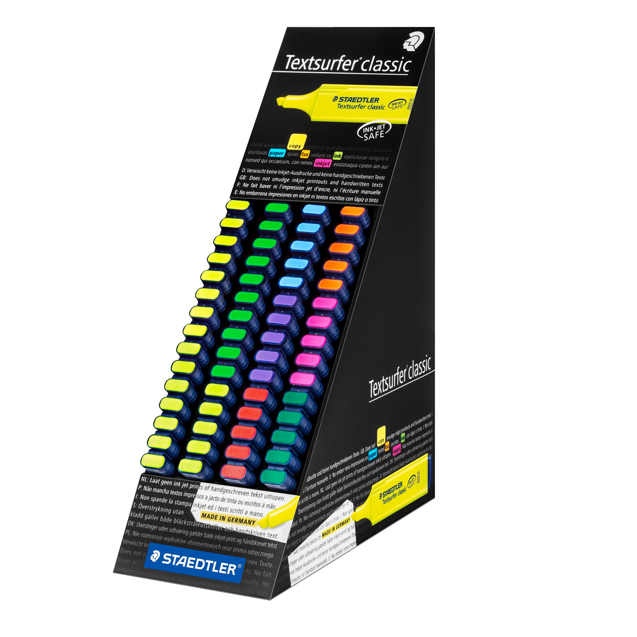 Overstregningstuscher STAEDTLER 364 Display assorteret 60stk