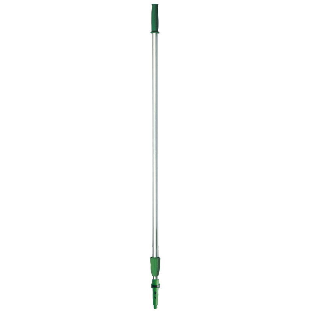 Teleskopskaft, Unger OptiLoc, stål og grøn, 2 sektioner, 300 cm,