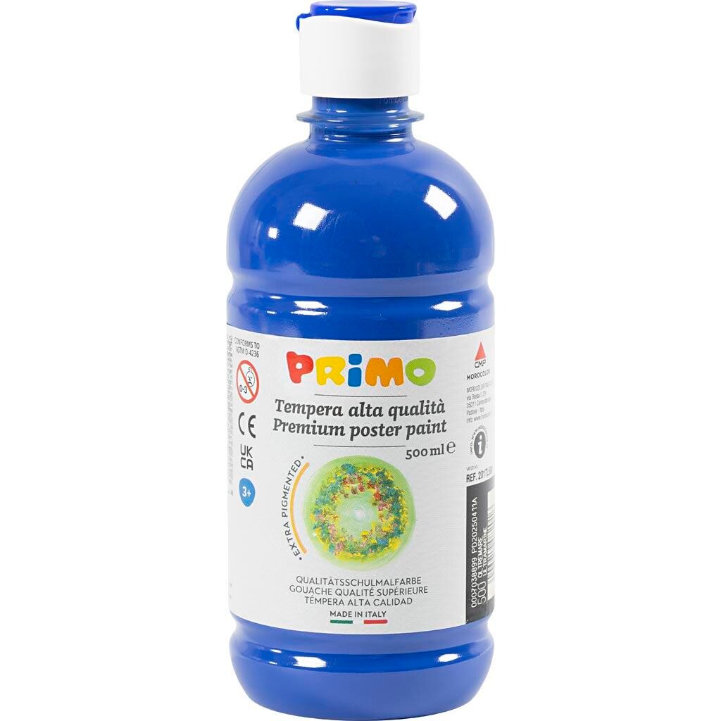 Temperamaling Mat, mørk blå, 500 ml/ 1 fl.