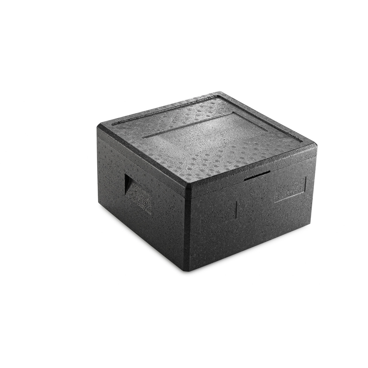 Termokasse til pizza - Sort EPP - 410 x 410 x 237 mm - 21,5 liter