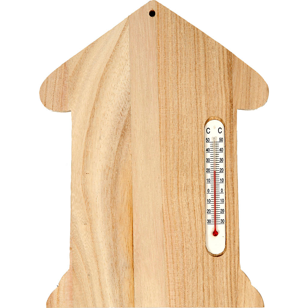 Termometer-hus størrelse 23,5 x 16,5 cm | kejsertræ