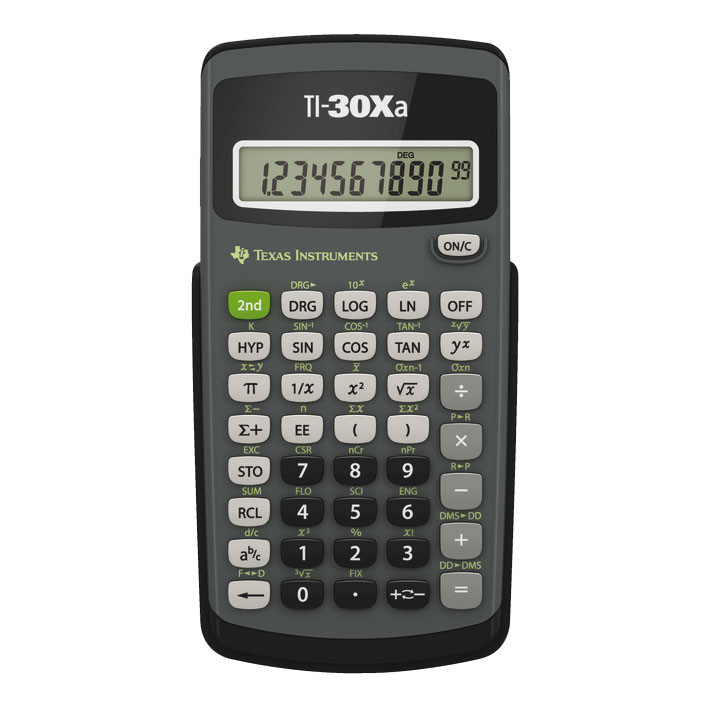 Lommeregner - Texas Instruments Texas TI-30Xa Scientific calculator