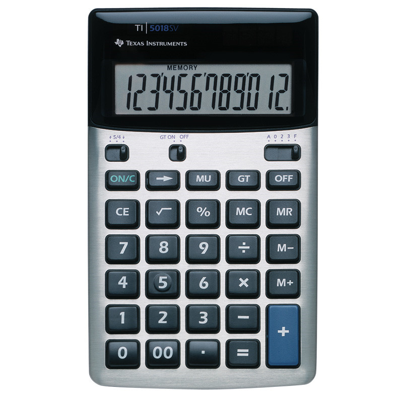 Lommeregner - Texas Instruments Texas TI-5018 SV desktop calculator