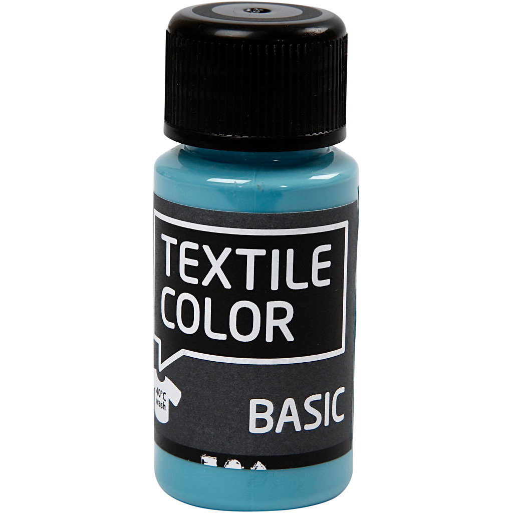 Tekstilfarve - Textile Color dueblå - 50ml