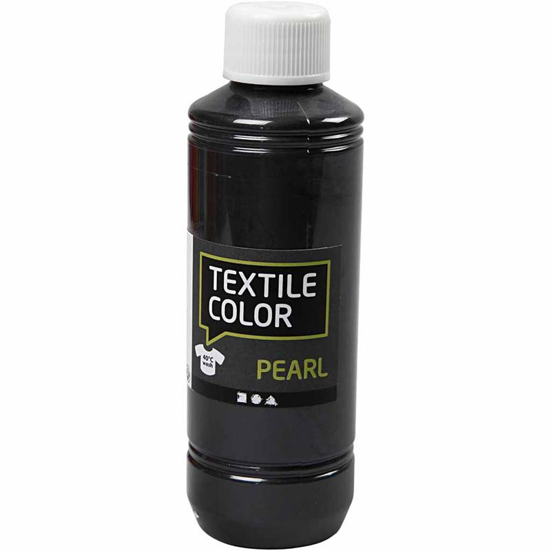 Stoffarve - Textile Color - Grå - Pearl - 250 ml