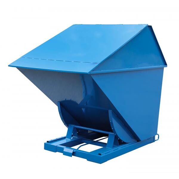 Tipcontainer High 2700l 2000kg Blå