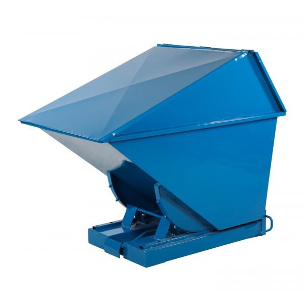 Tipcontainer High 750l 2000kg Blå