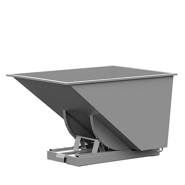 Tipcontainer Std 1100l 2000kg Grå