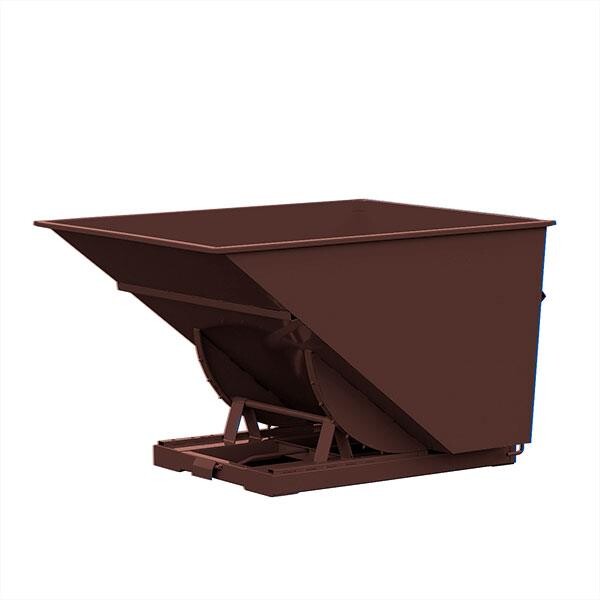 Tipcontainer Std 2500l 2000kg Brun