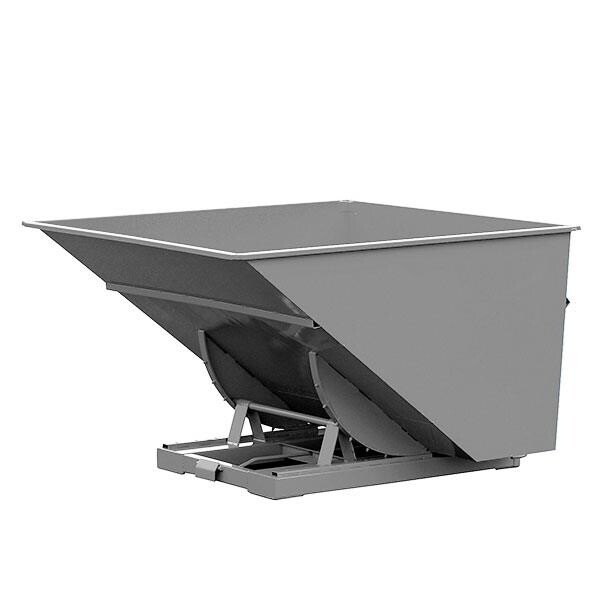 Tipcontainer Std 3000l 2000kg Grå