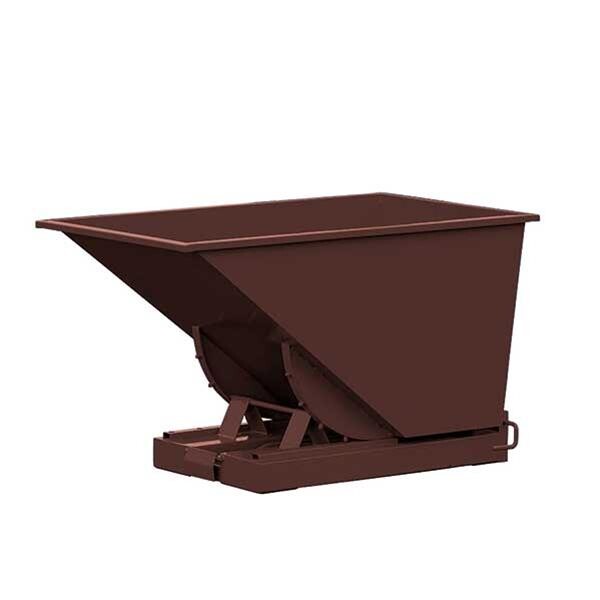 Tipcontainer Std 600l 2000kg Brun