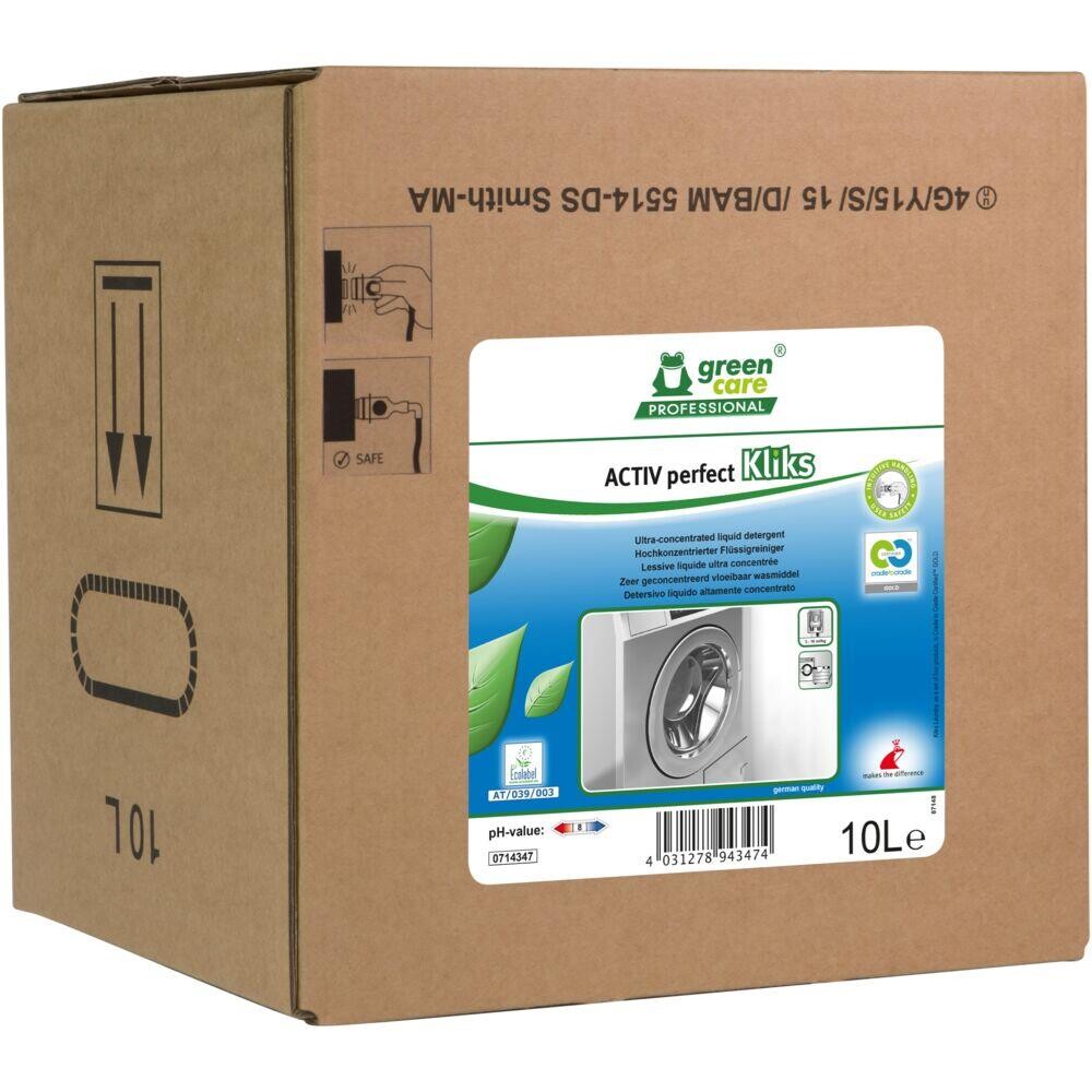 Tøjvask, Tana Professional ACTIV perfectKliks, 10 l, uden blegemidler