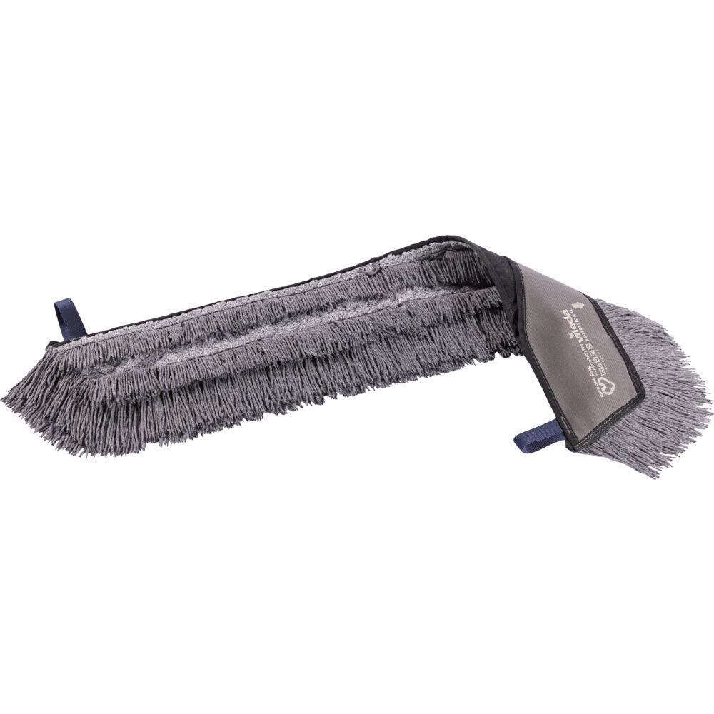 Tør-, fugt- og vådmoppe Vileda Swep Single r-MicroTech Pro grå PP 35 cm med lommer - 10 stk