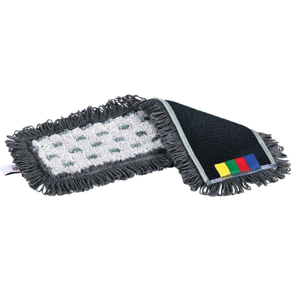 Tør- og fugtmoppe Vileda Microspeed Max, hvid, 40 cm, 35% genanvendt plast, med velcro