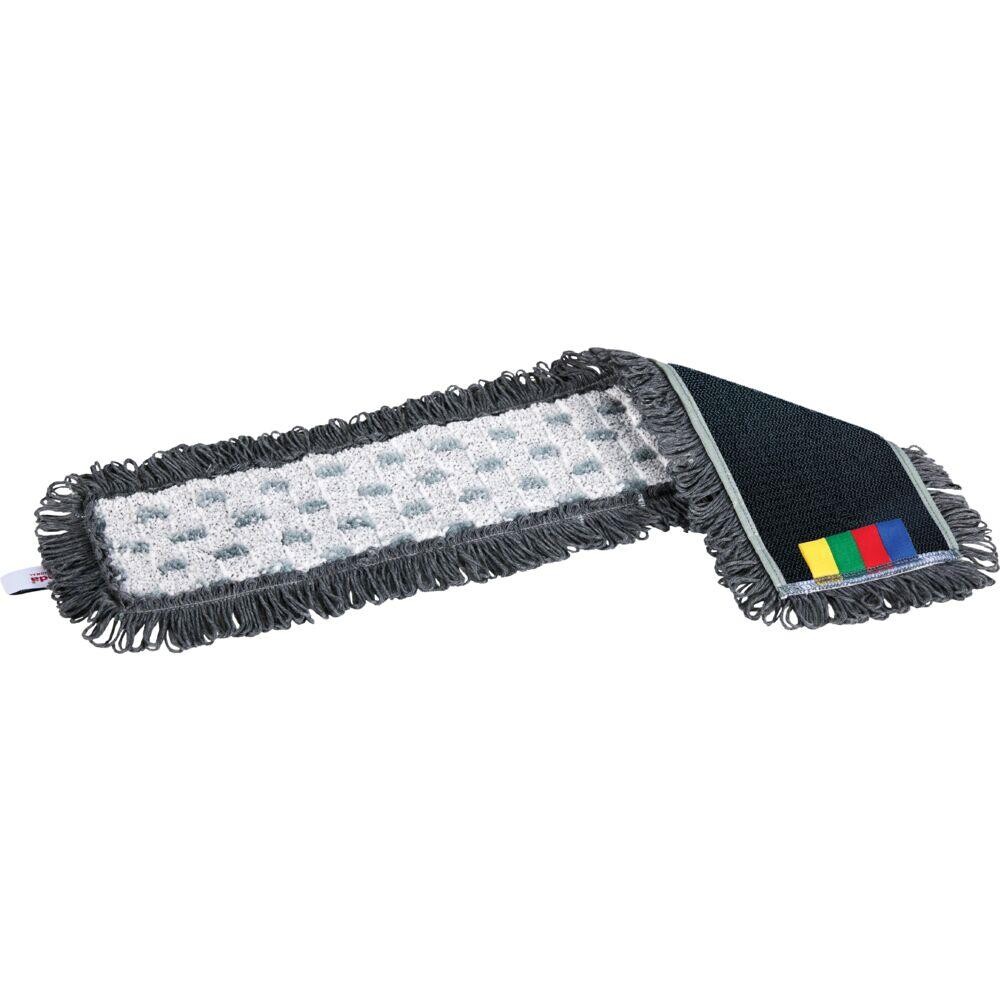 Tør- og fugtmoppe, Vileda Microspeed Max, hvid, 60 cm, 35% genanvendt plast, med velcro - 1 stk