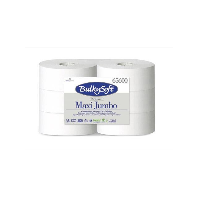 Toiletpapir Gigant M, BulkySoft, 2-lags - 320m, 6 ruller