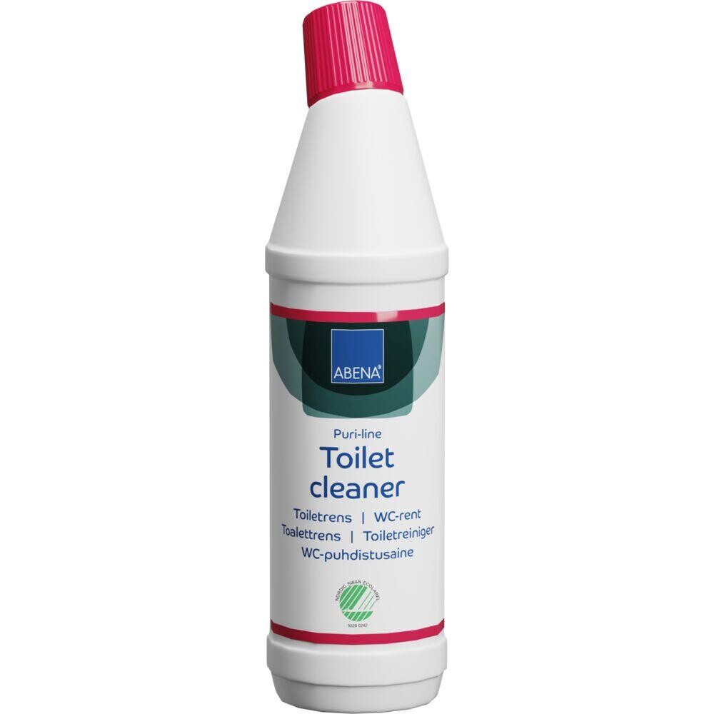 Toiletrens, ABENA Puri-Line, 750 ml, med farve, uden parfume - 12 stk.