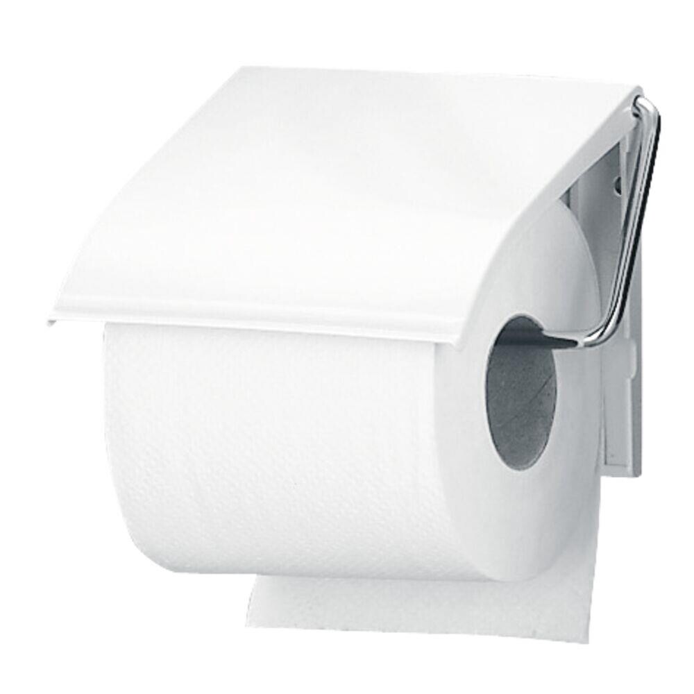 Brabantia Toiletrulleholder - Hvid/eloxeret - Klar til vægmontering