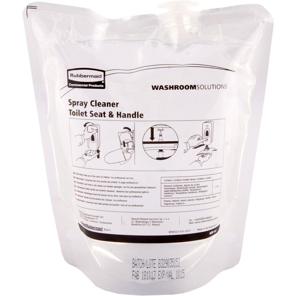 Toiletsæderens - Rubbermaid 400 ml - 1,3 ml pr. dosering - 12 stk