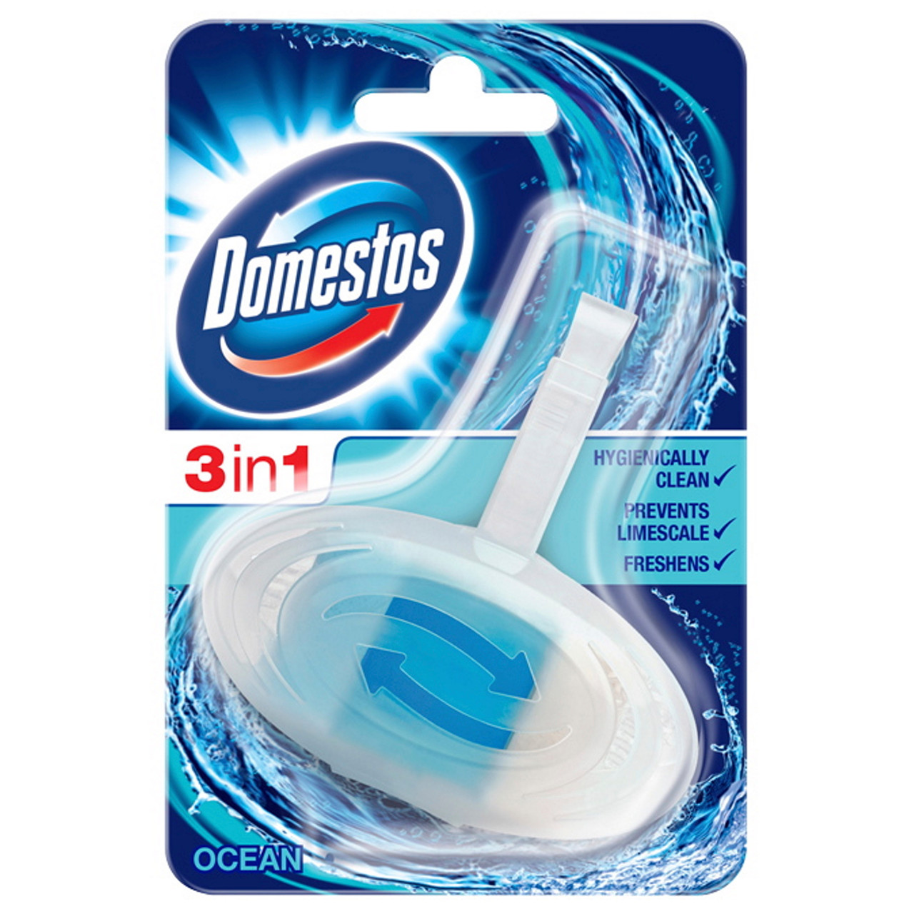 Domestos Toiletfriske Oceanr 3in1 - 12 stk