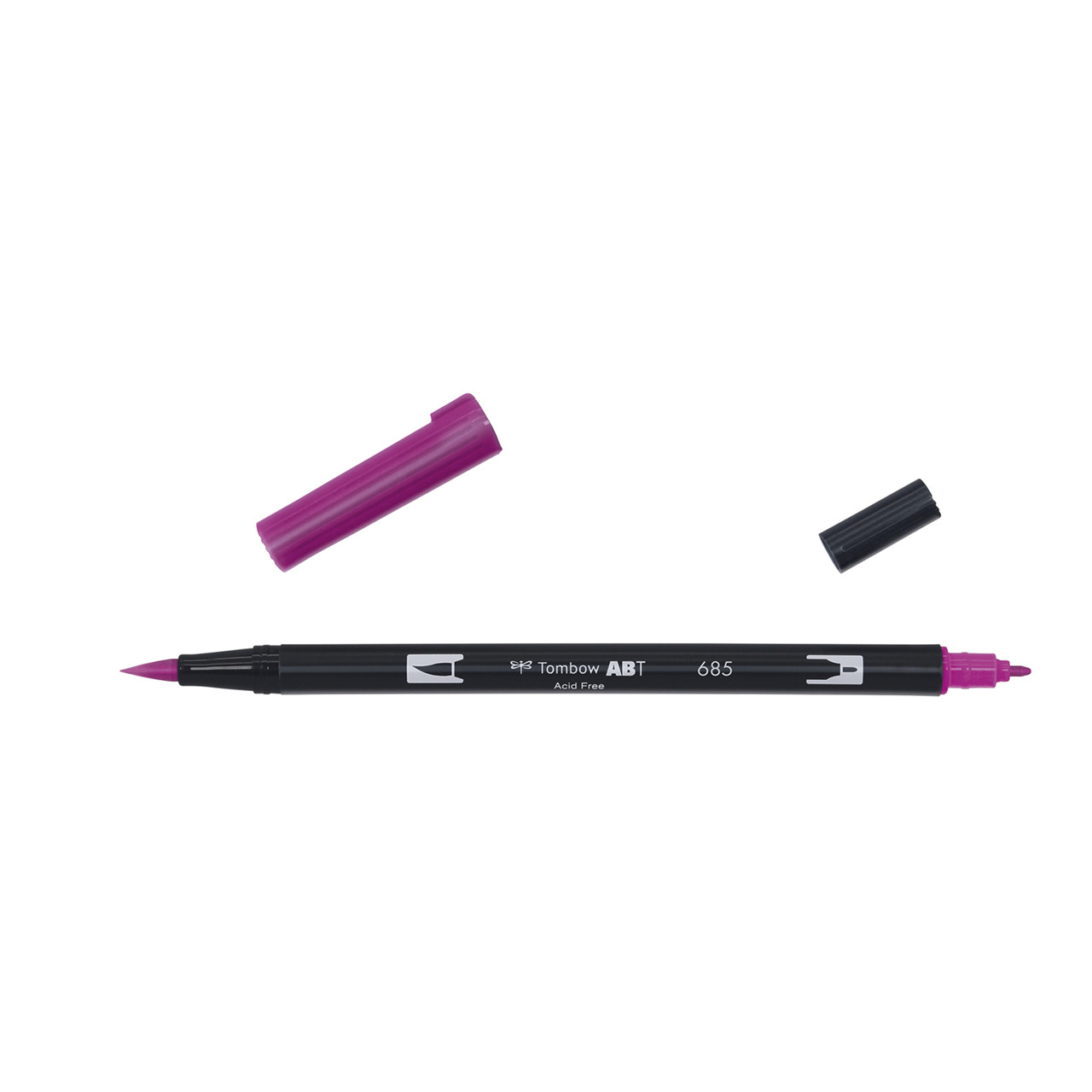 6 stk. Tombow ABT Dual Brush deep magenta