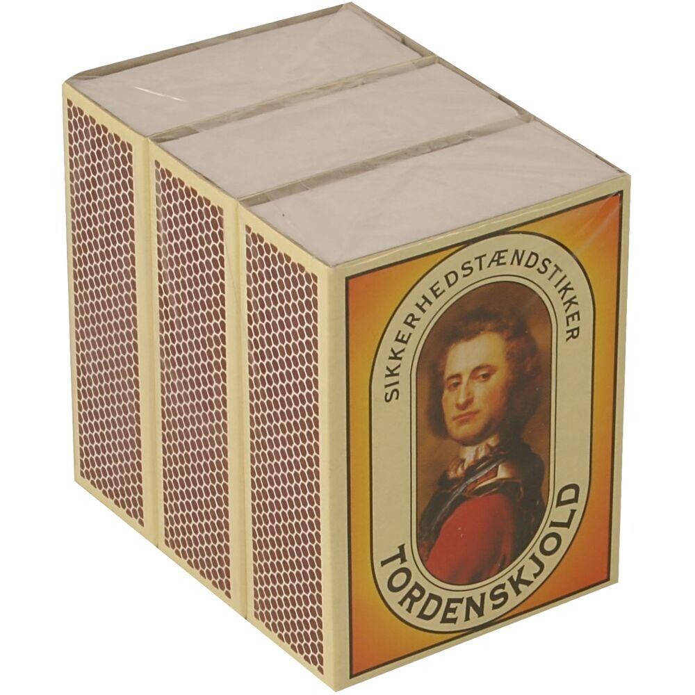 Tordenskjold Tændstikker - 3 stk