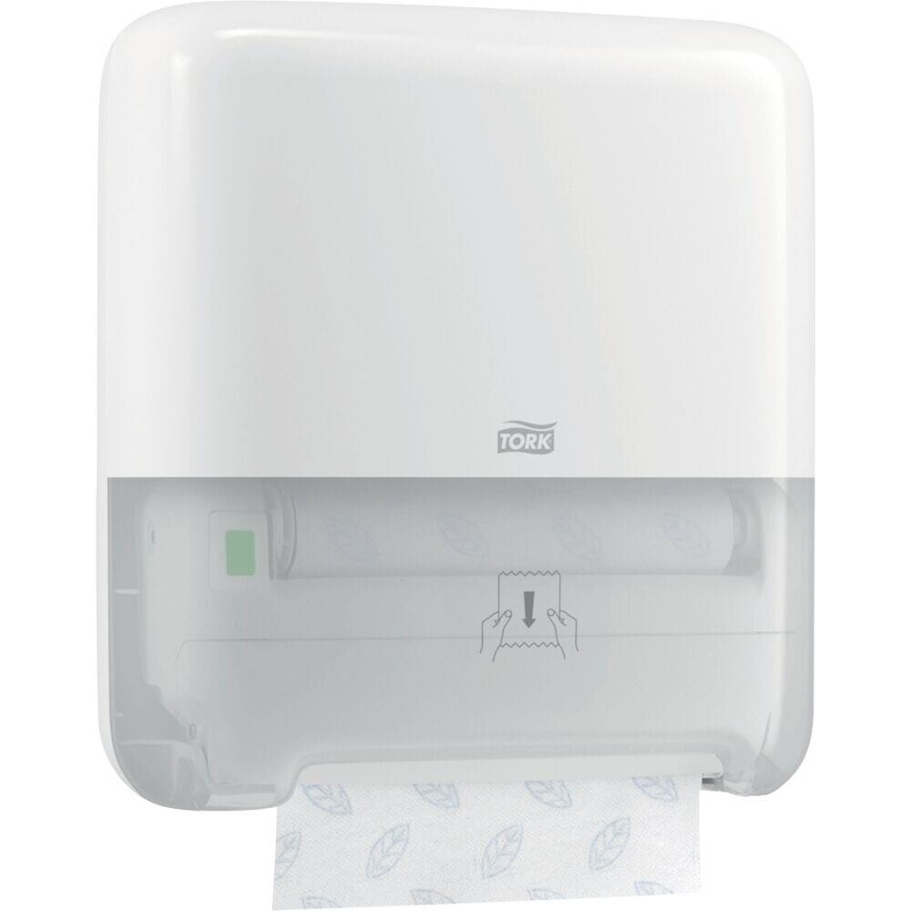 Tork Dispenser H1 551000 Hvid - til Matic håndklæderuller