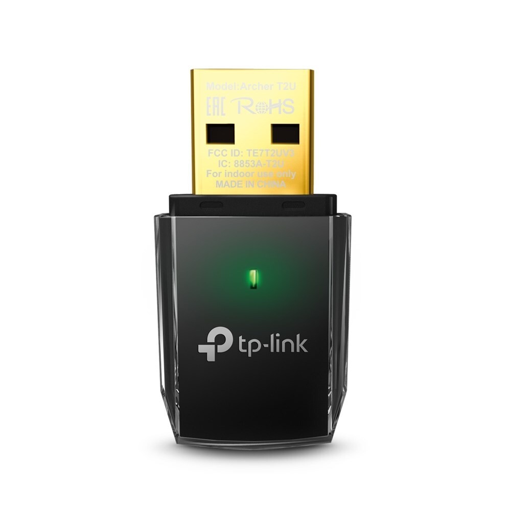 Wi-Fi USB Adapter - TP-Link Archer T2U - AC600 - Dual Band