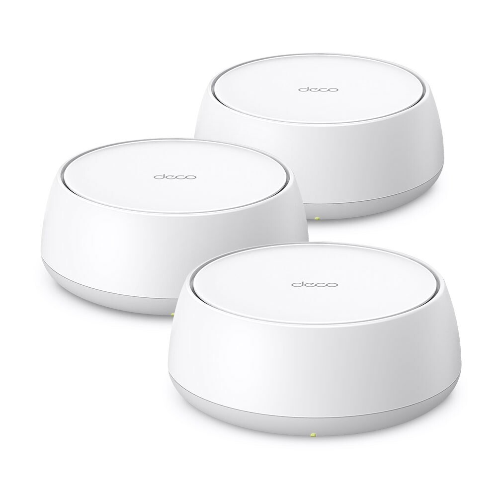 Mesh Wi-Fi System - TP-Link Deco BE25 (3-pack) - BE5000 - Wi-Fi 7