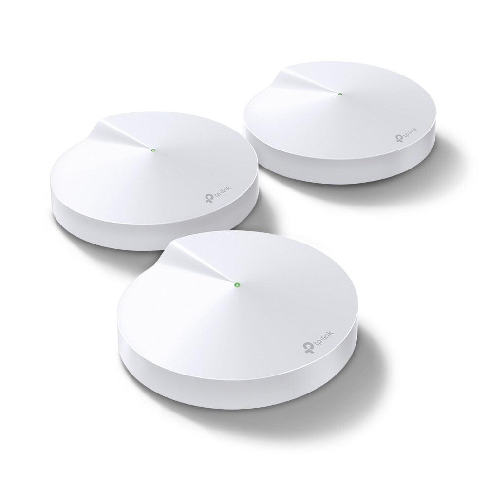Mesh Wi-Fi System - TP-Link Deco M9 Plus (3-pack) - AC2200 - Smart Home