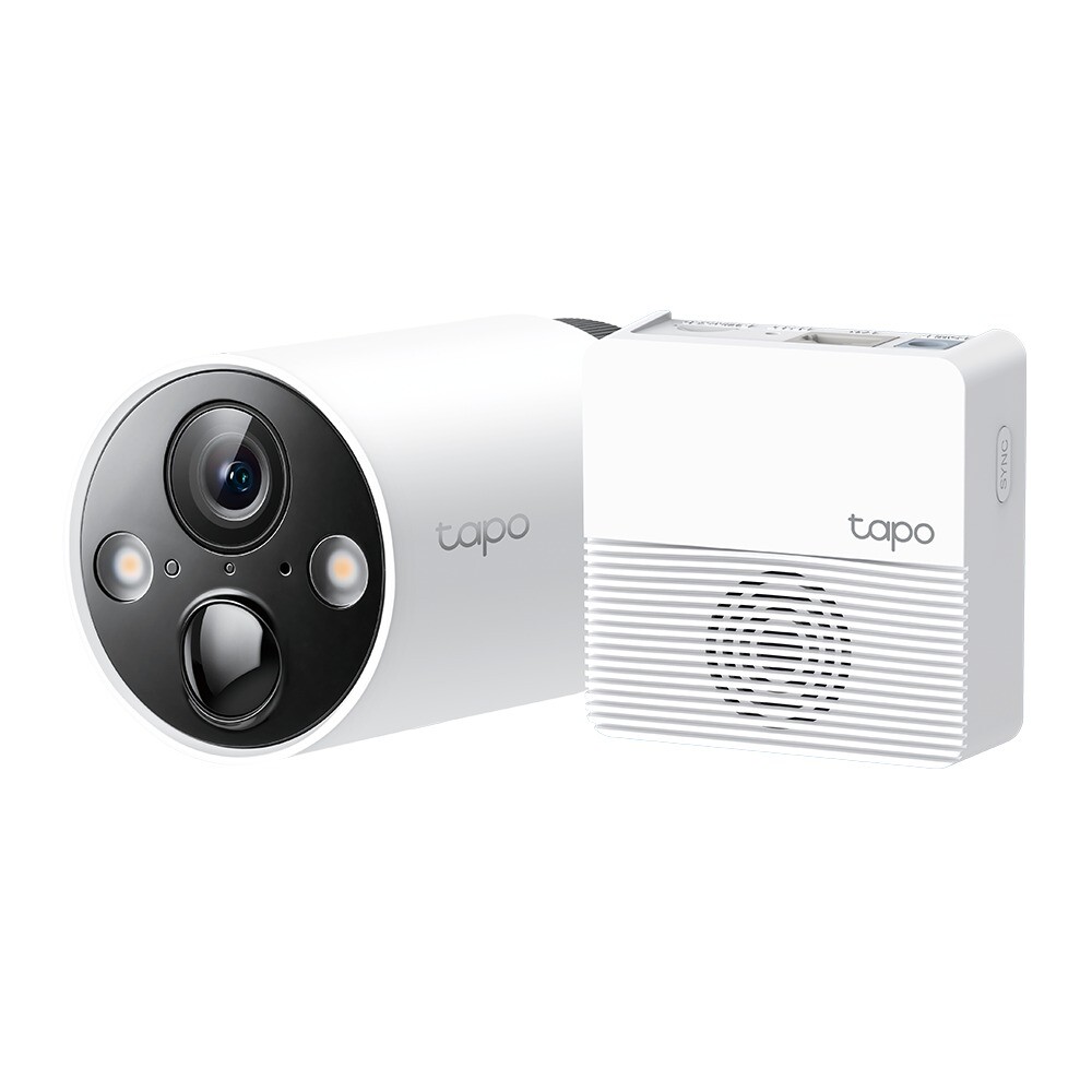 Trådløst Sikkerhedskamera System - TP-Link Tapo C420S1 - 2K QHD - Indendørs/udendørs
