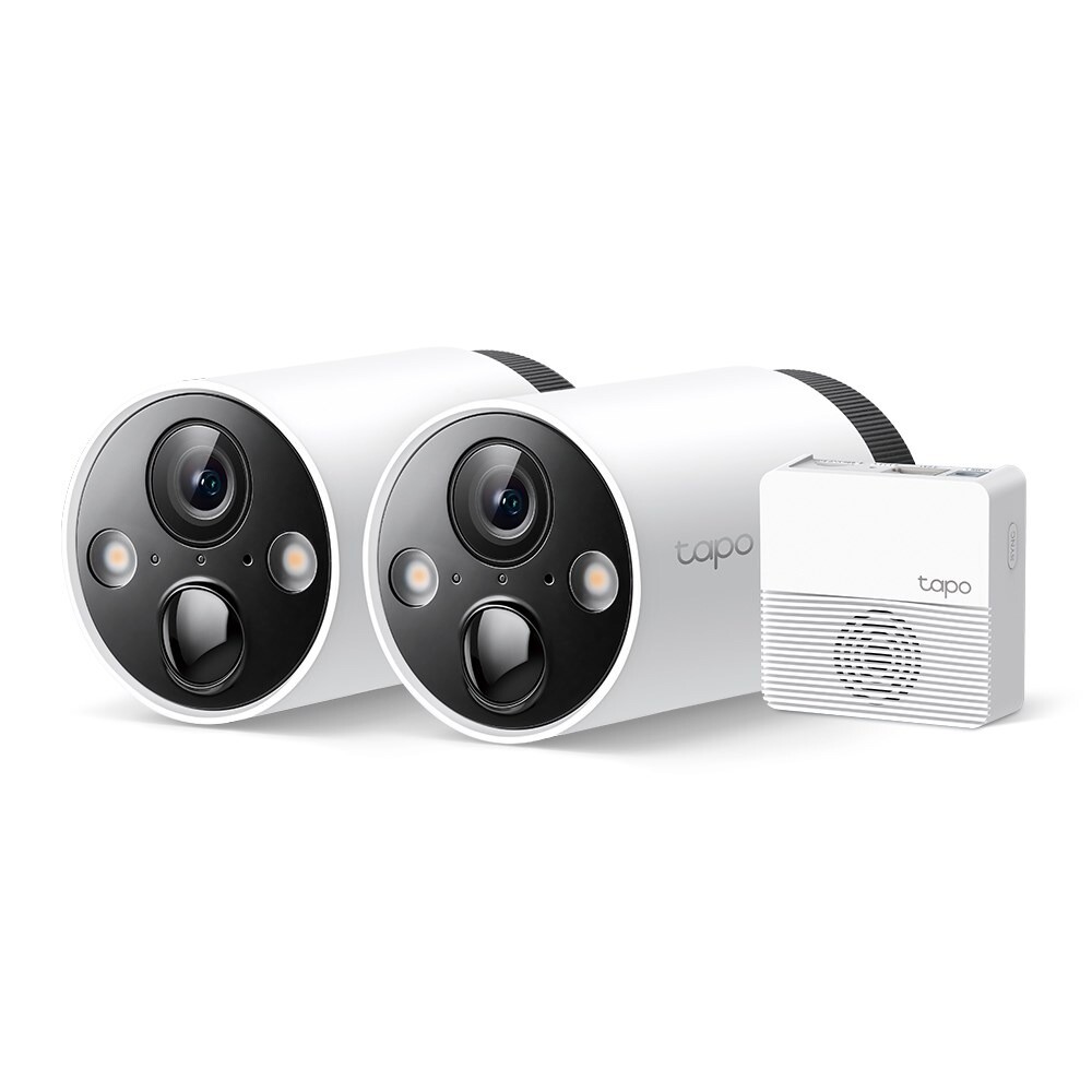 Trådløst Sikkerhedskamera System - TP-Link Tapo C420S2 - 2K QHD - 2-kamera system
