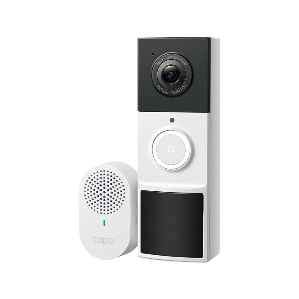 Video Dørklokke Kamera - TP-Link Tapo D210 - 2K - Batteridrevet
