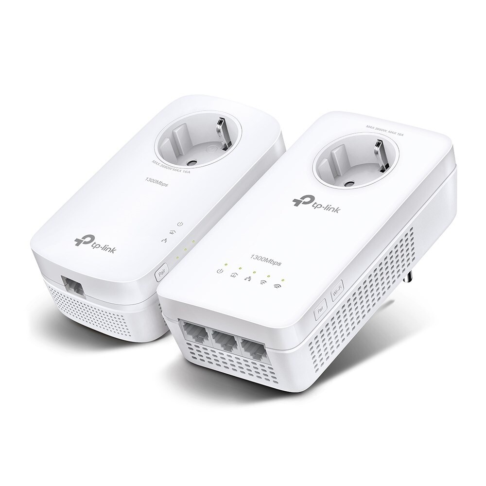 TP-Link TL-WPA8631P KIT AV1300 Gb Passthrough Powerline ac Wi-Fi Kit