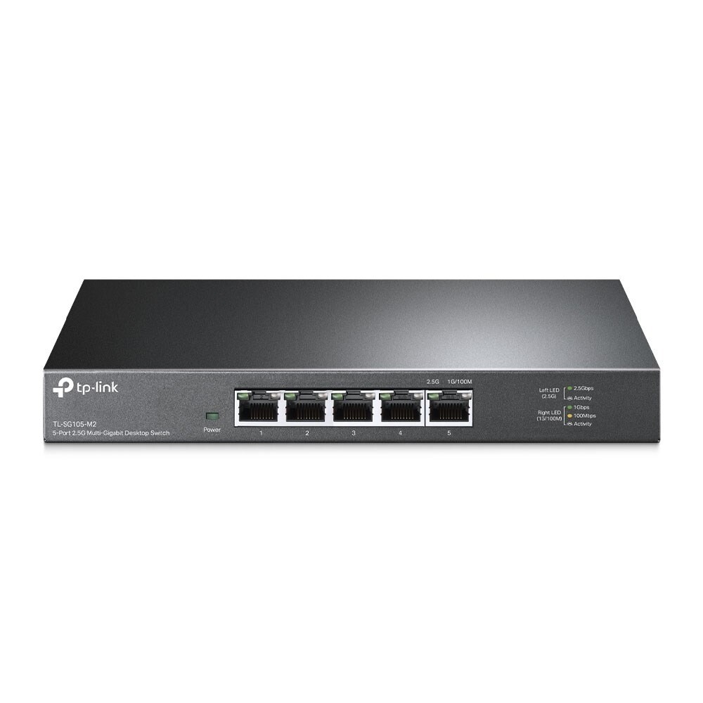 Netværksswitch - TP-Link - 5-Port -2.5G - Sort