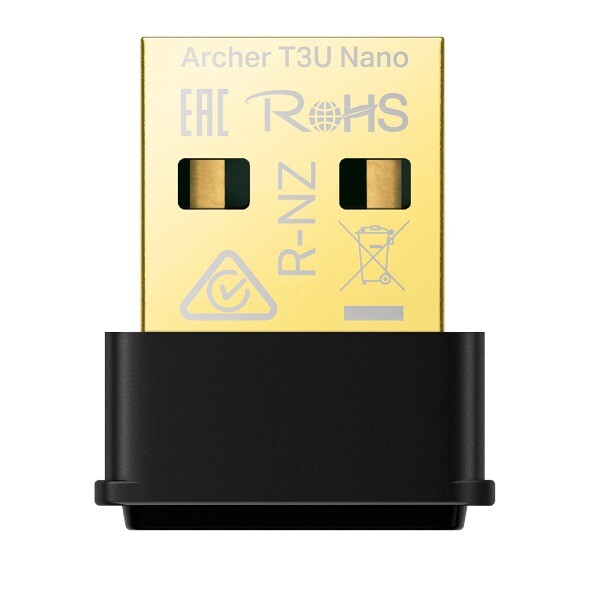 Adapter, TP-Link Archer T3U Nano AC1300 Mini Dual Band Wi-Fi