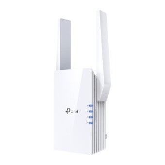 WIFI forstærker, TP-Link RE705X AX3000 Wi-Fi 6 Range Extender, hvid