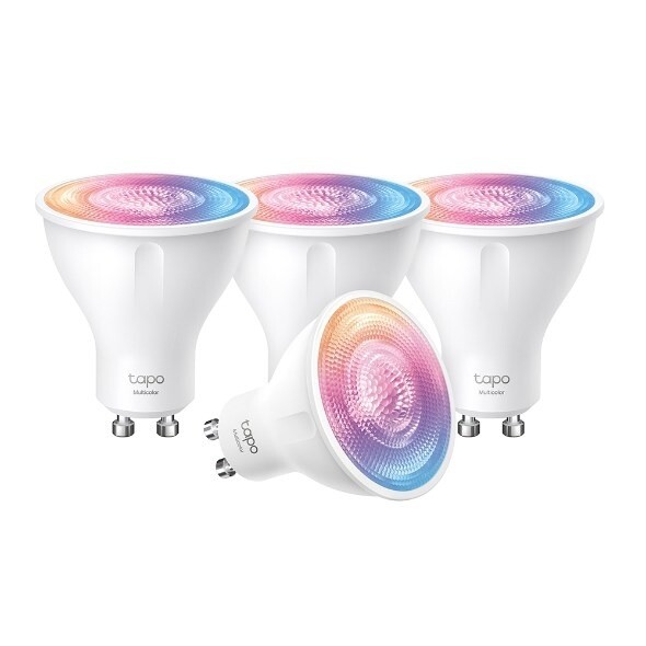 Spotlys TP-Link Tapo L630(4-pack) Smart Wi-Fi Spotlight, Dimmable, flerfarvet
