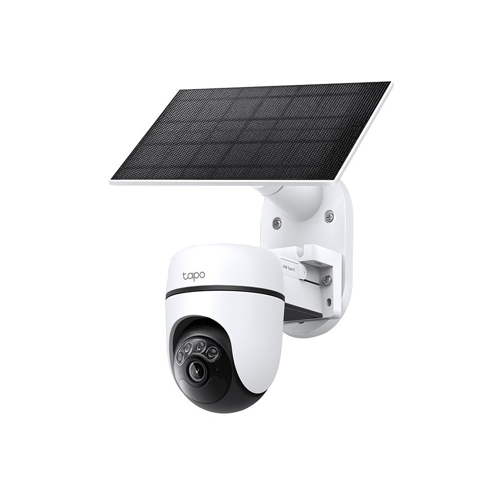 Overvågningskamera - TP-Link - Tapo solpanel - Hvid