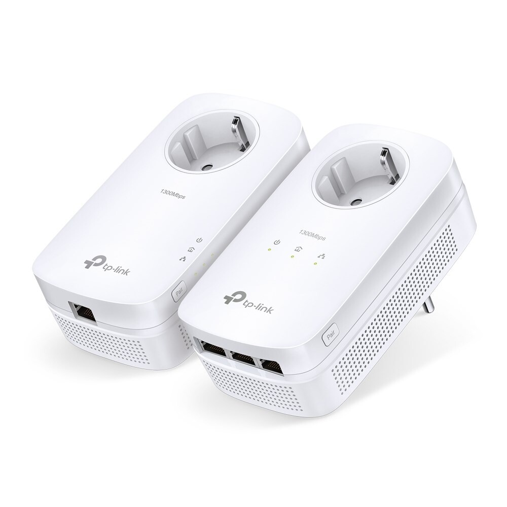 Powerline Adapter Kit - TP-Link TL-PA8033P AV1300 - 3x Gigabit