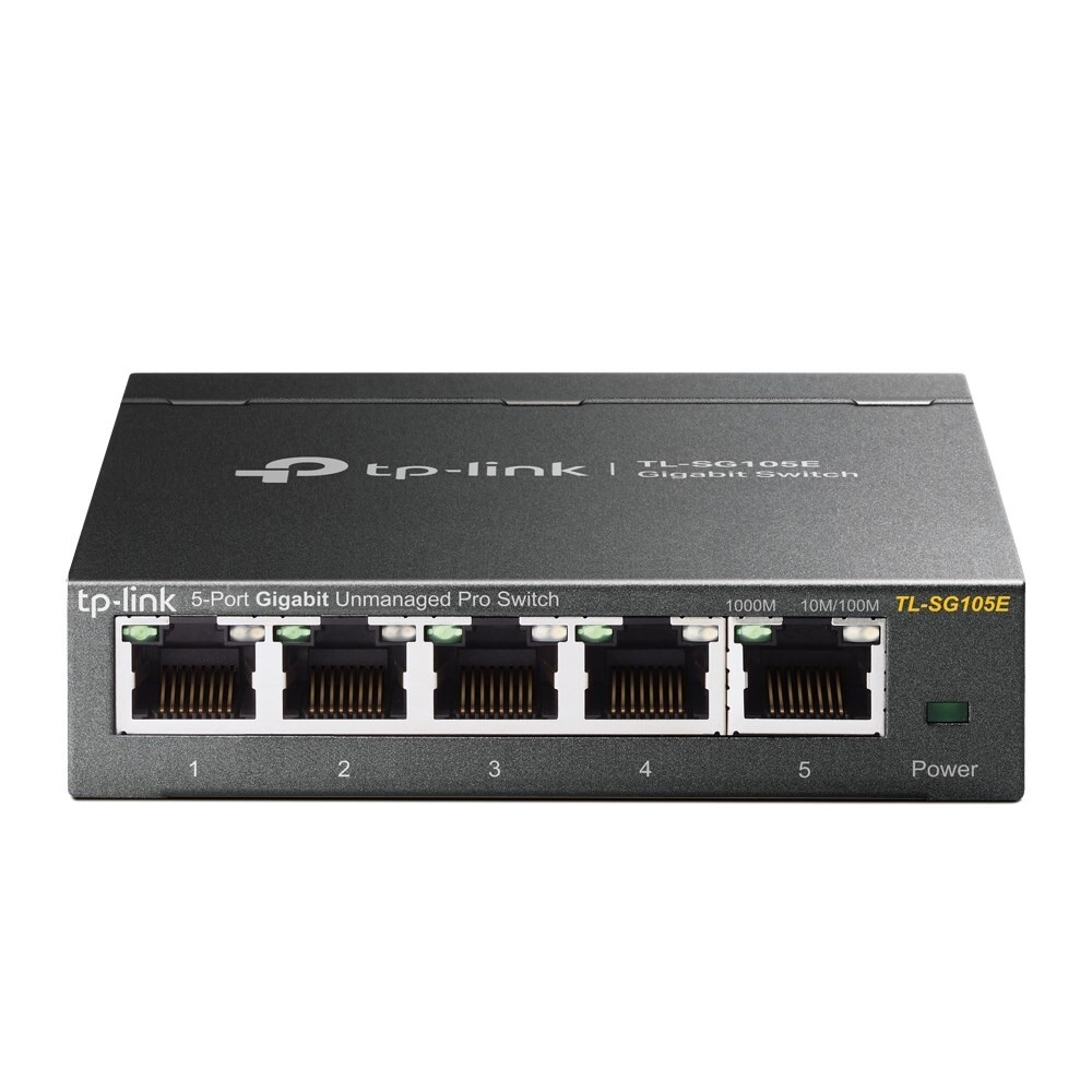 Switch TP-Link TL-SG105E 5-Port Gigabit Easy Smart Switch, sort