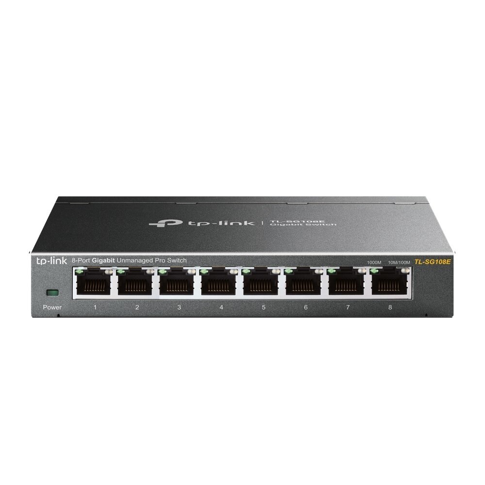 Switch TP-Link TL-SG108E 8-Port Gigabit Easy Smart Switch, sort