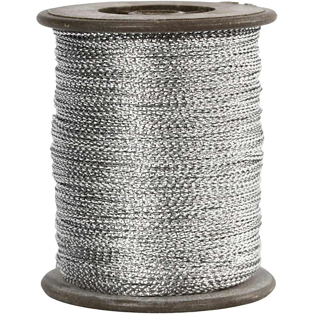 Tråd sølv 0,5 mm - 100 meter