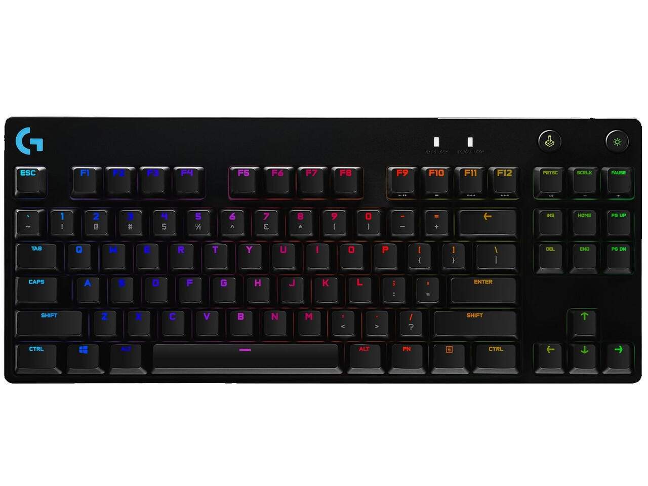 Tastatur - Logitech G PRO Mechanical Gaming - Sort - Nordic