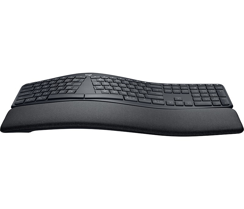 Trådløst tastatur Logitech K860 ERGO Keyboard, Graphite (Nordic)